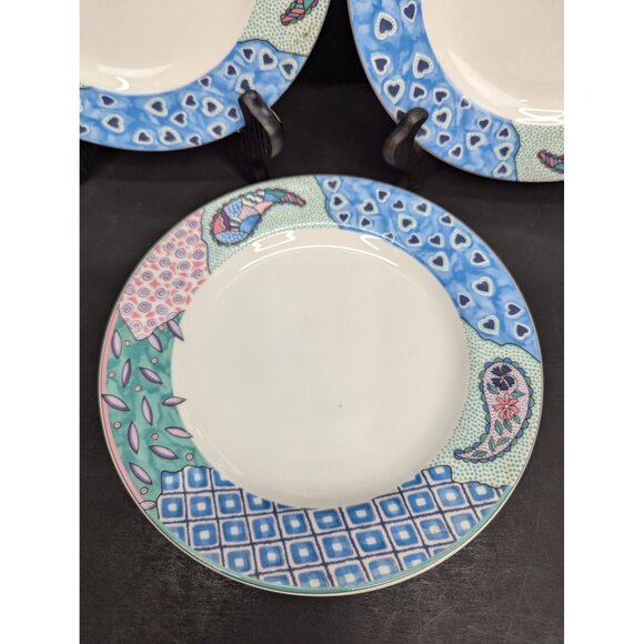 Studio Nova Medley Y0284 Salad Plate 8 1/4" Replacement Set of 3 Discontinued - Picture 6 of 11